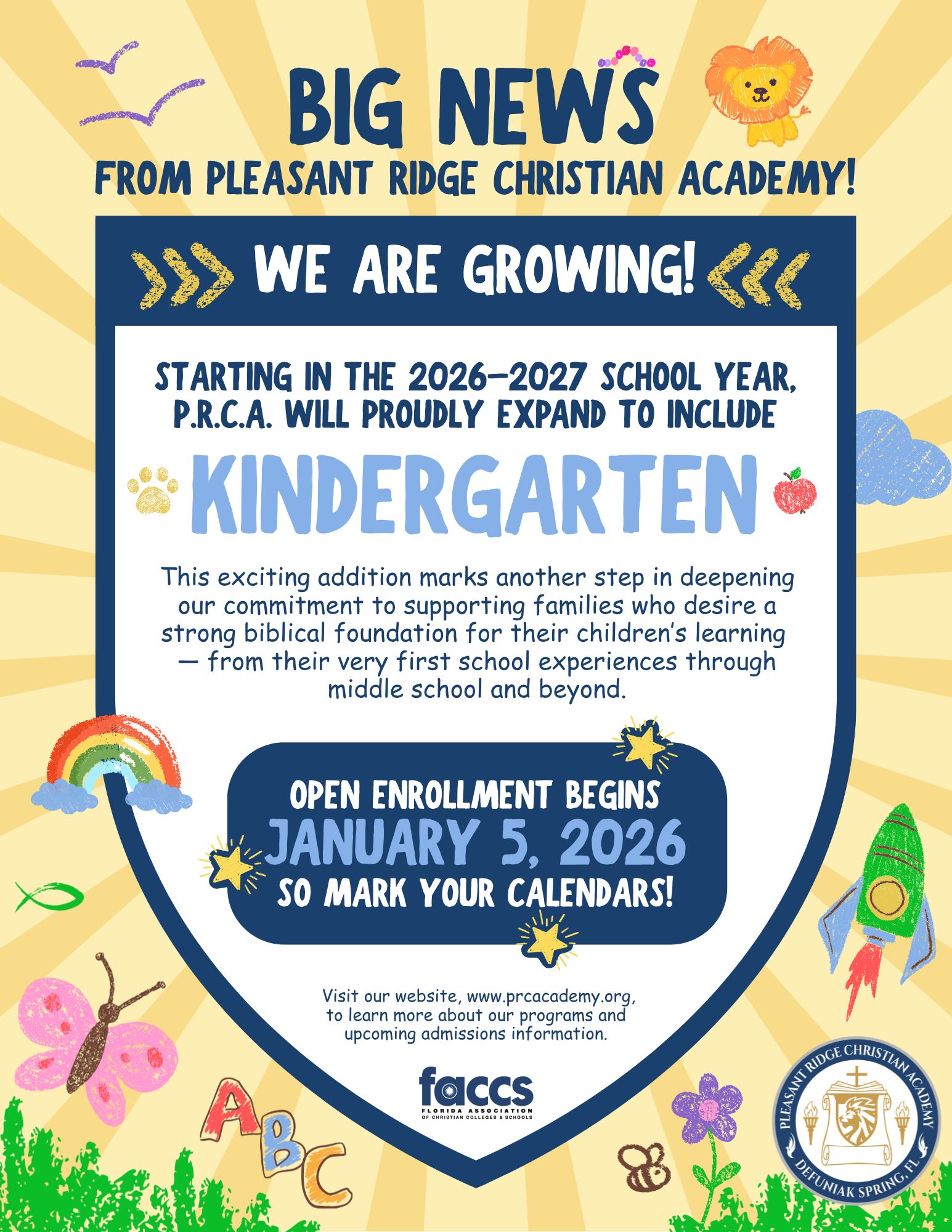 Pleasant - 🎉 Big News from Pleasant Ridge Christian Academy! 🎉 We’re ...