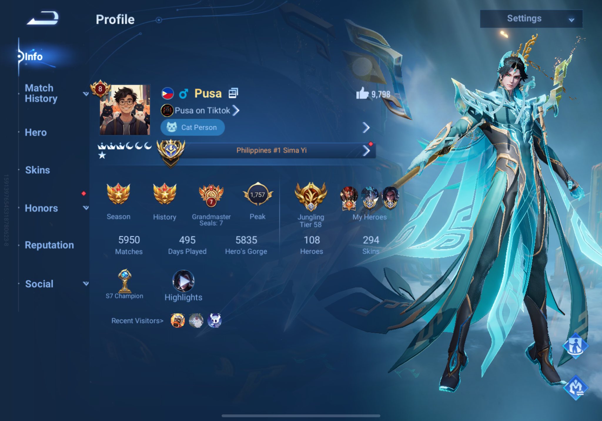 Pusa - Pinakamurang skin set ng Honor of Kings, sino pa... | Facebook
