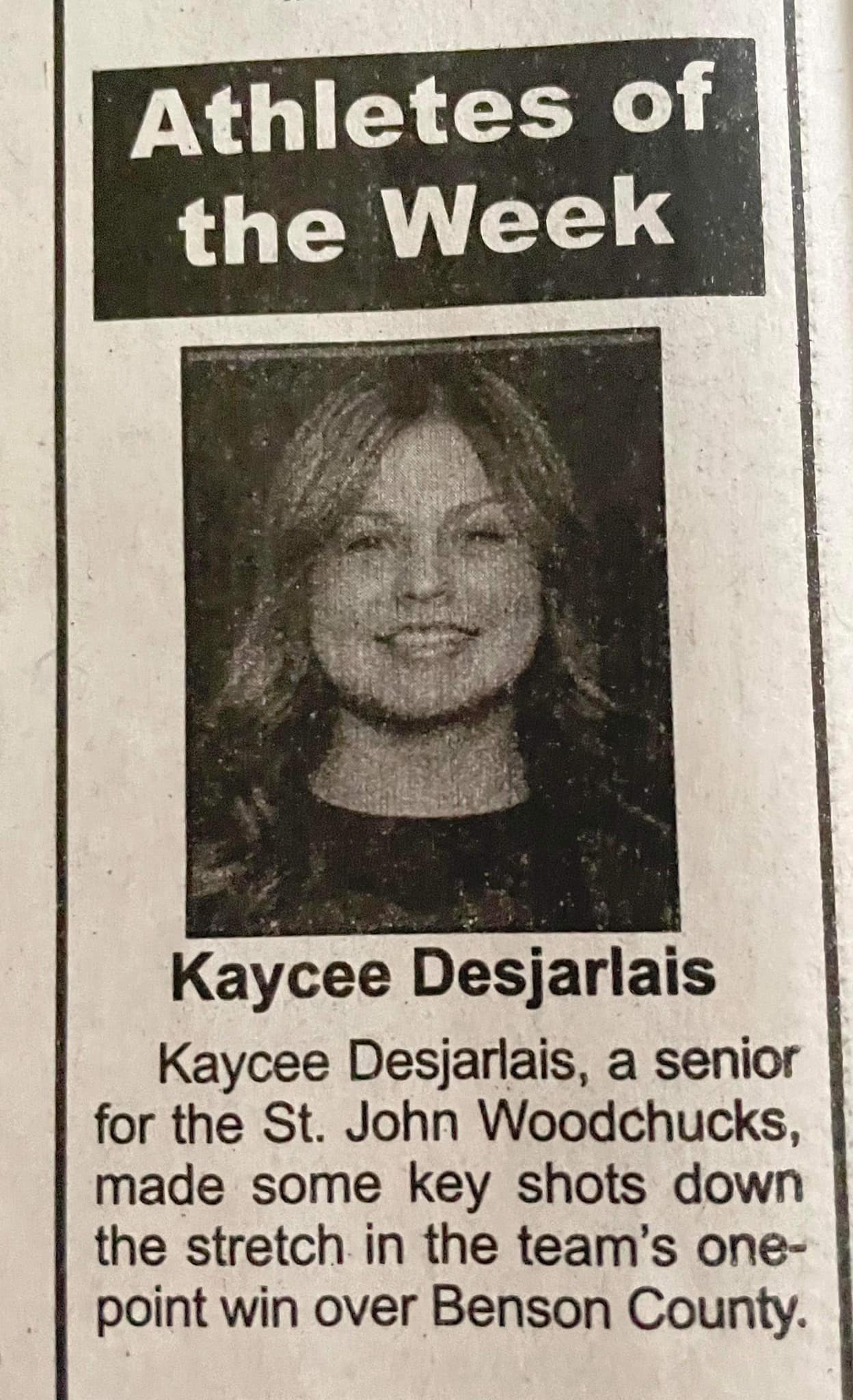 BDYWC - Way to go Kaycee Desjarlais, keep working hard 💪🏼💪🏼🏀🏀 | Facebook