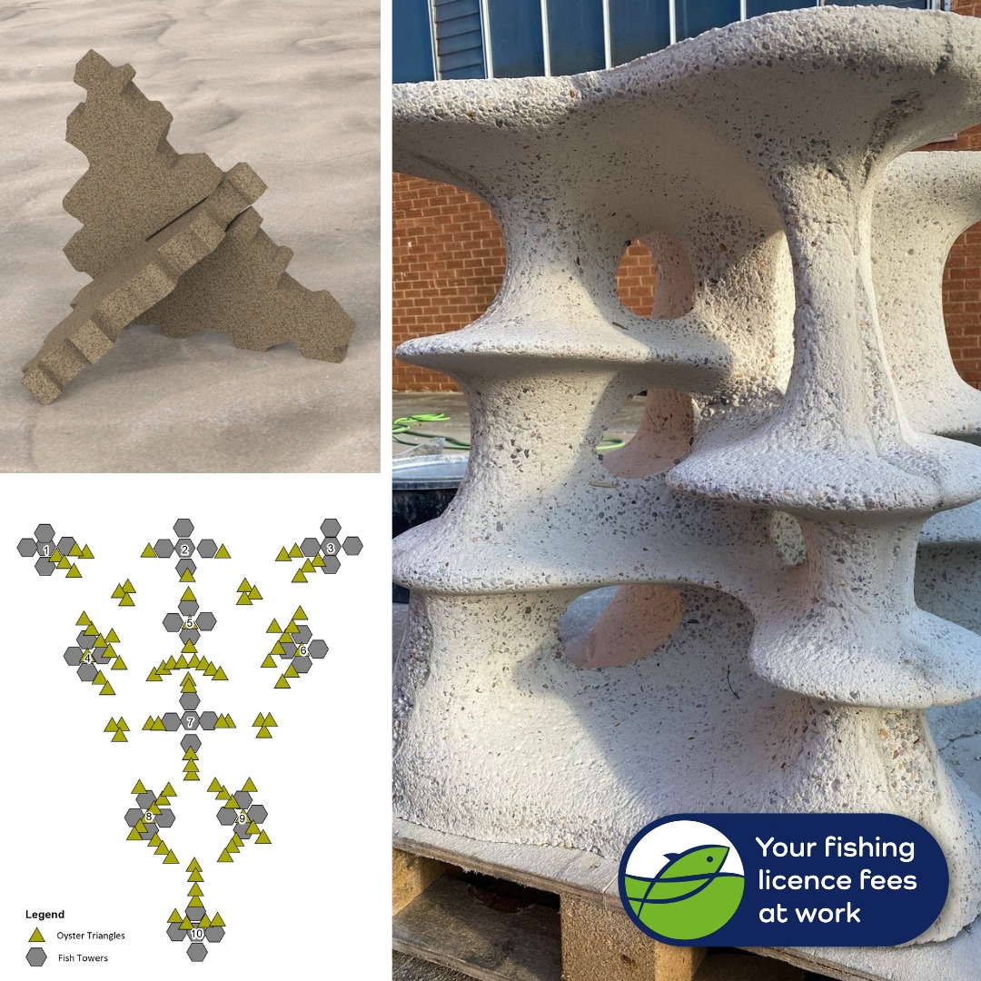 Here’s the layout and reef... - Victorian Fisheries Authority | Facebook