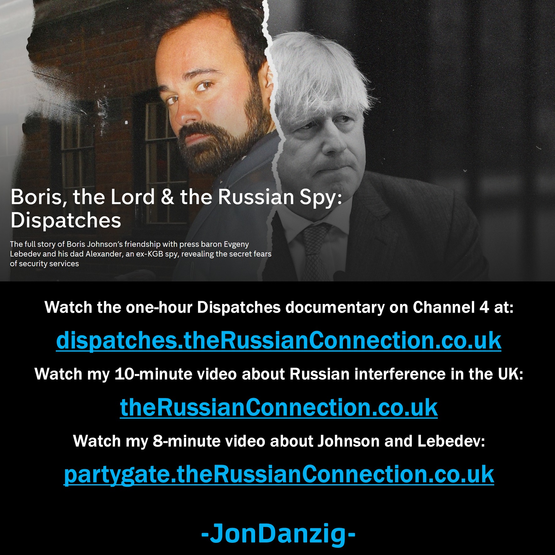 Jon Danzig - Watch 'Boris, the Lord & the Russian Spy:... | Facebook
