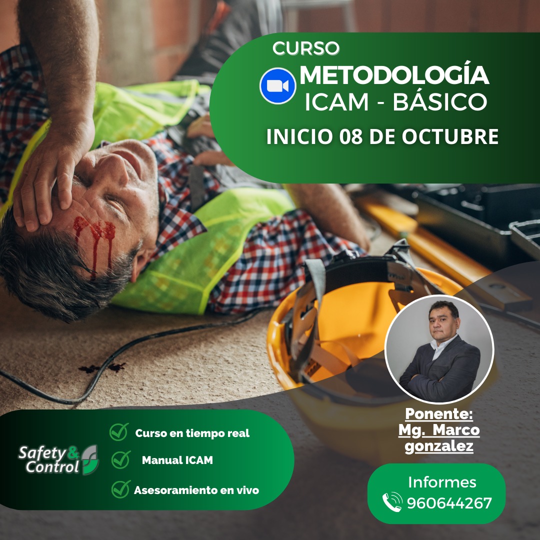 Curso en tiempo real METODOLOGIA ICAM... - Safety & Control