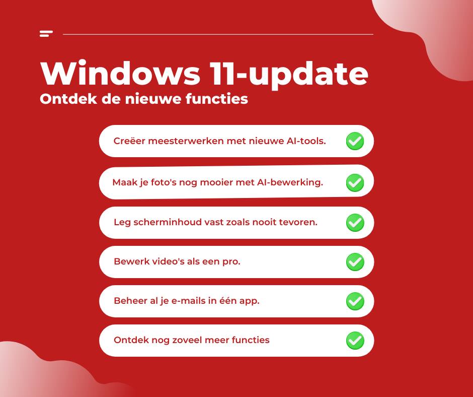 Exabyte - 🆕 Nieuwe Windows 11-update! De Windows...