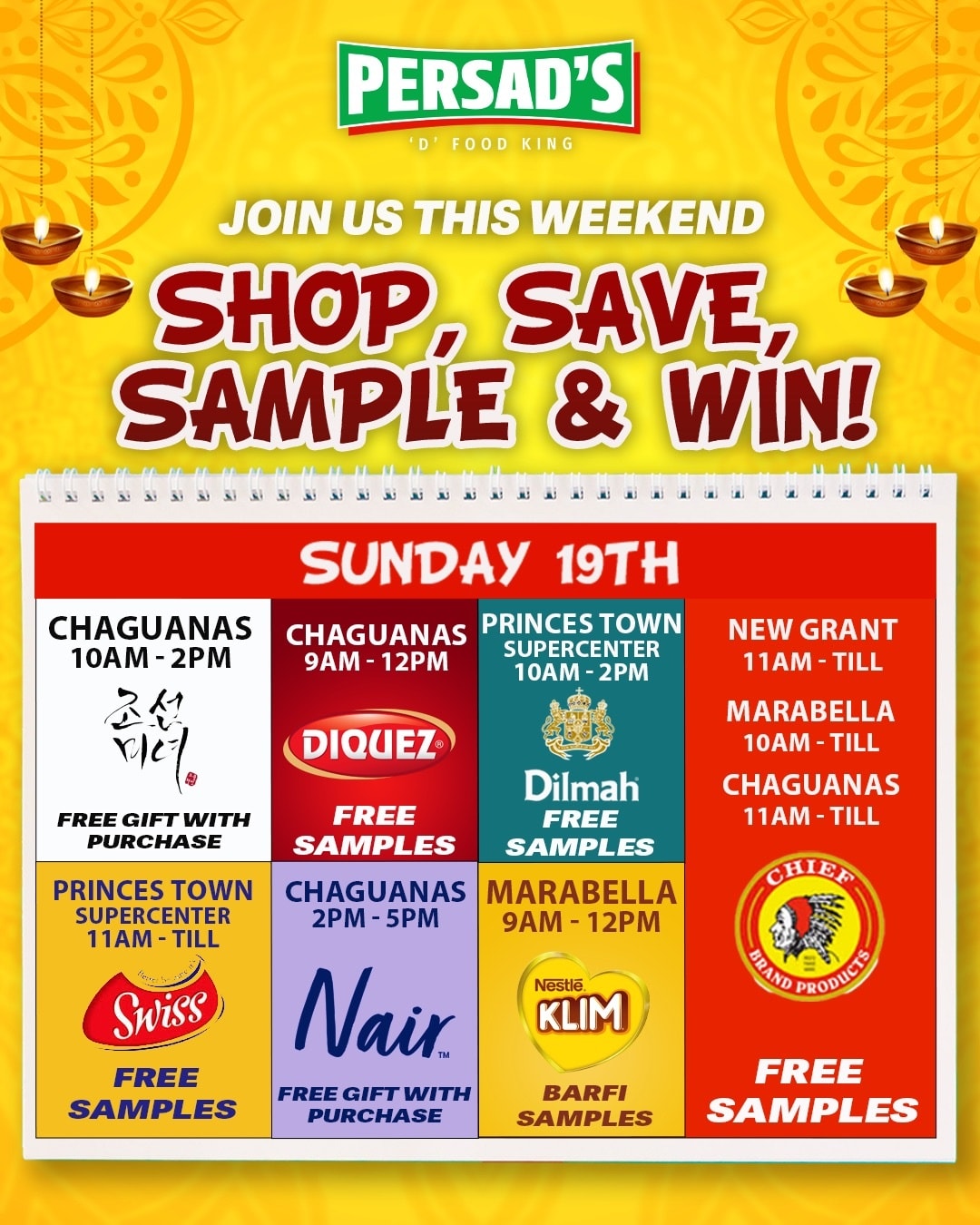 🎉 Join Us for a Weekend Full of... - Persad's D' Food King | Facebook