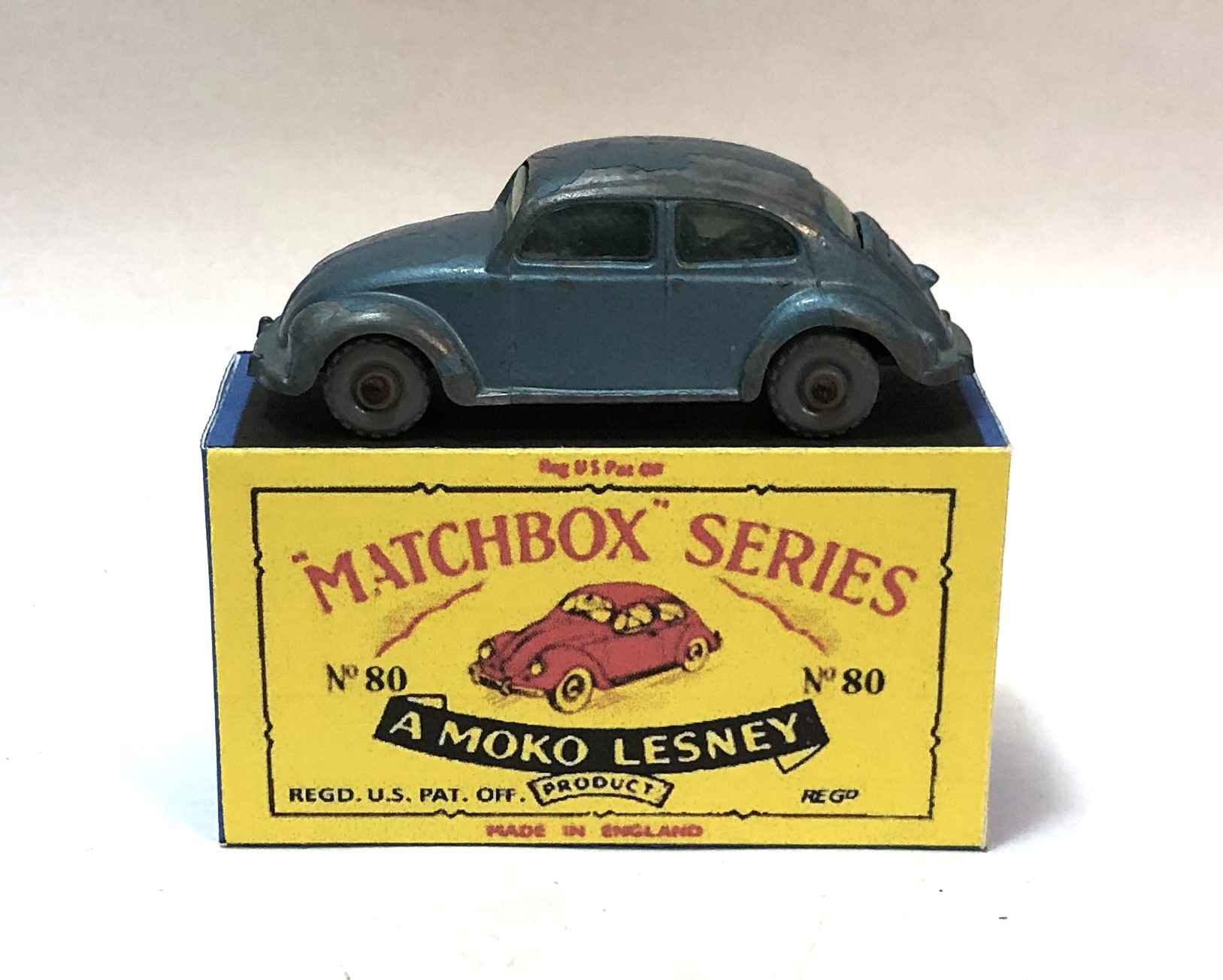 MATCHBOX No.25 マッチボックス　フォルクスワーゲン Vintage Matchbox Volkswagen No 25 with misspelled base plate