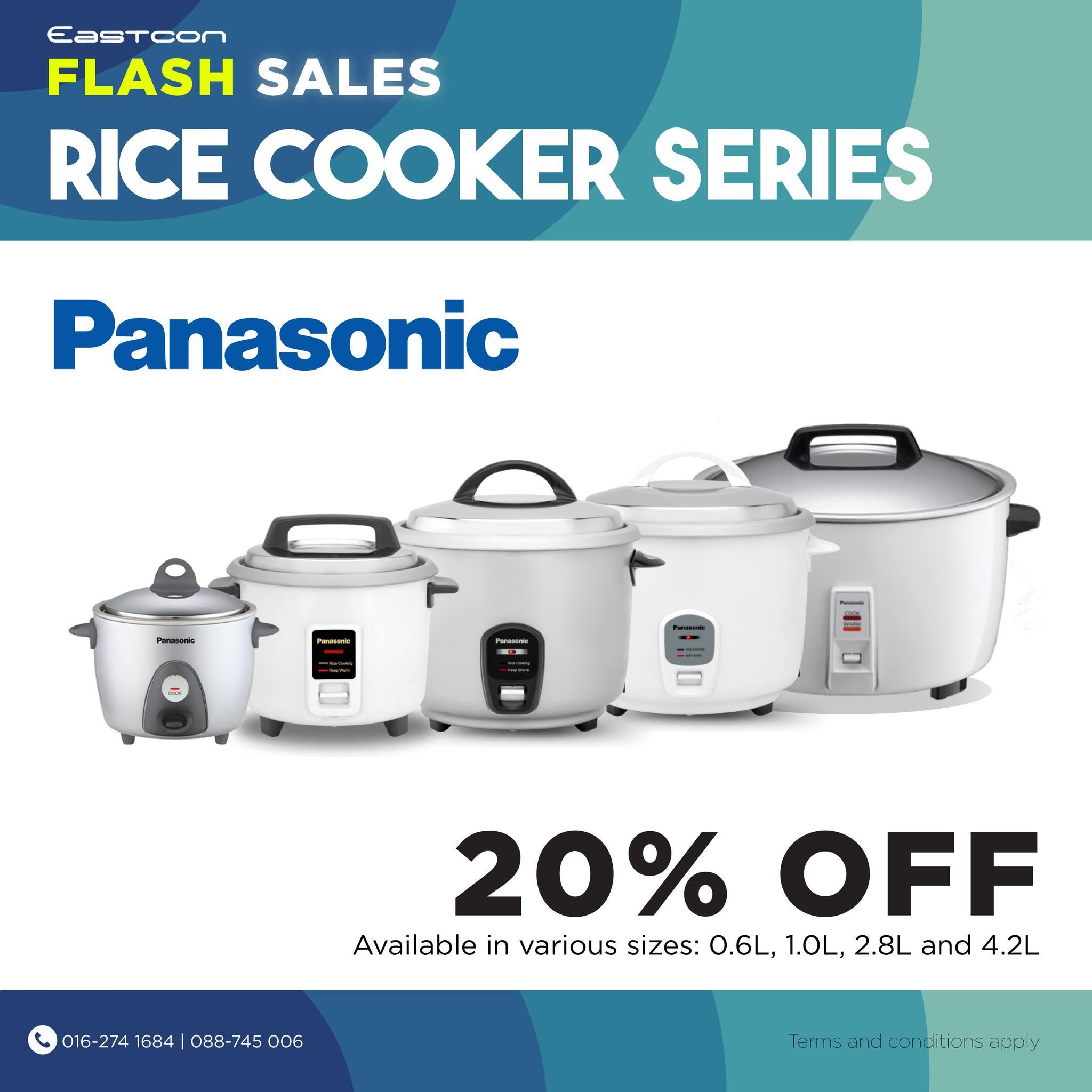 East-Con - 🍚 Perfect Rice, Every Time! 🍚 Our Panasonic Rice Cooker ...