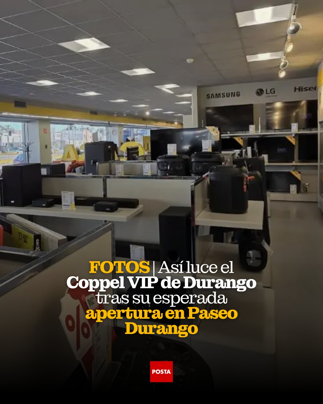 POSTA - Coppel VIP abrió sus puertas este lunes 3 de noviembre en el ...
