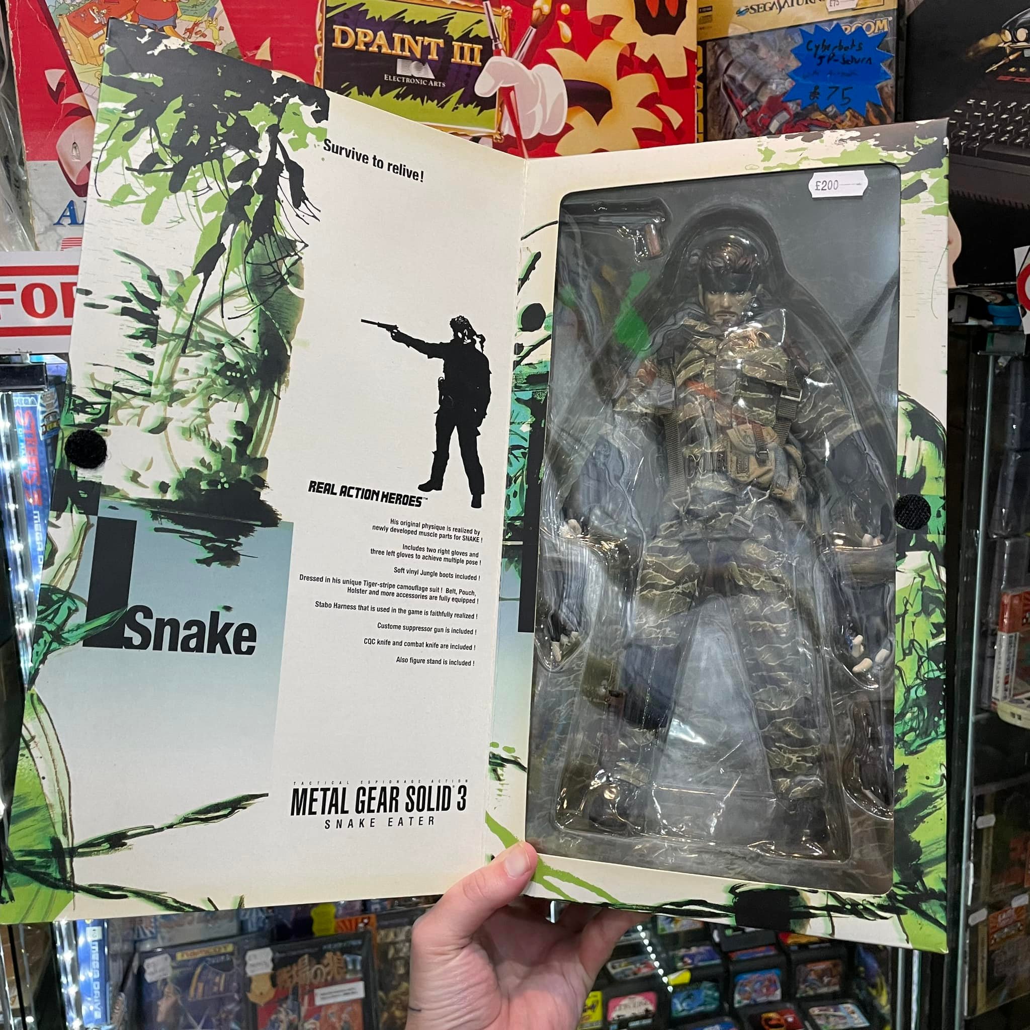 Medicom Real Action Heroes Snake figure from Winter Wonder