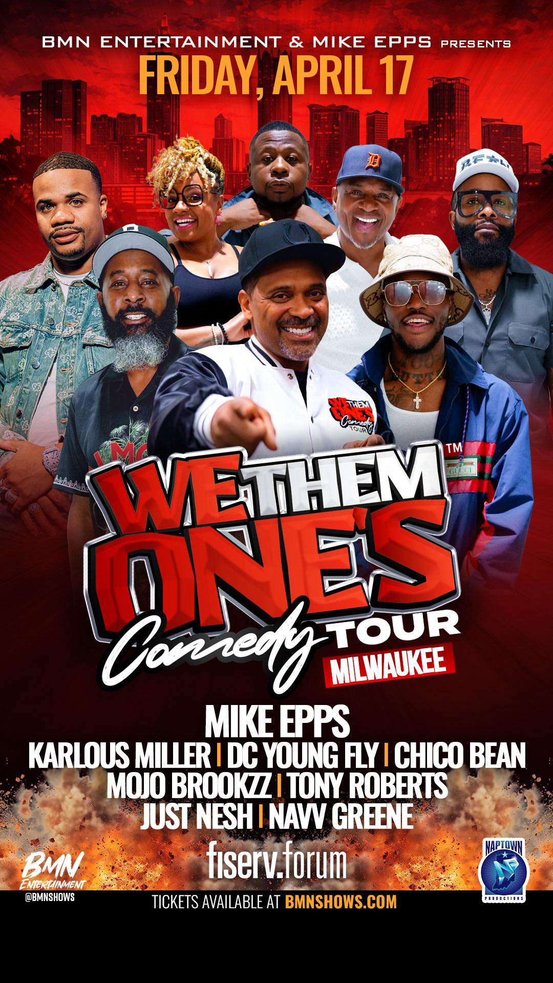 LAST CHANCE! 🚨 The We Them Ones Comedy Tour is back and bigger