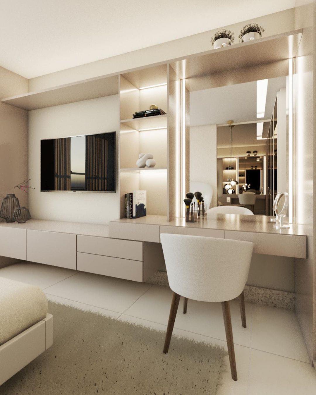 Decorandodesign - Este design moderno destaca um painel multifuncional ...