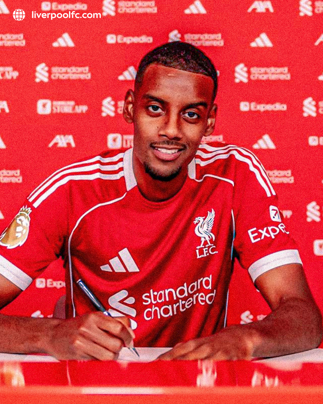 LIVERPOOL'S NUMBER 9. Alexander Isak 🔴♥️