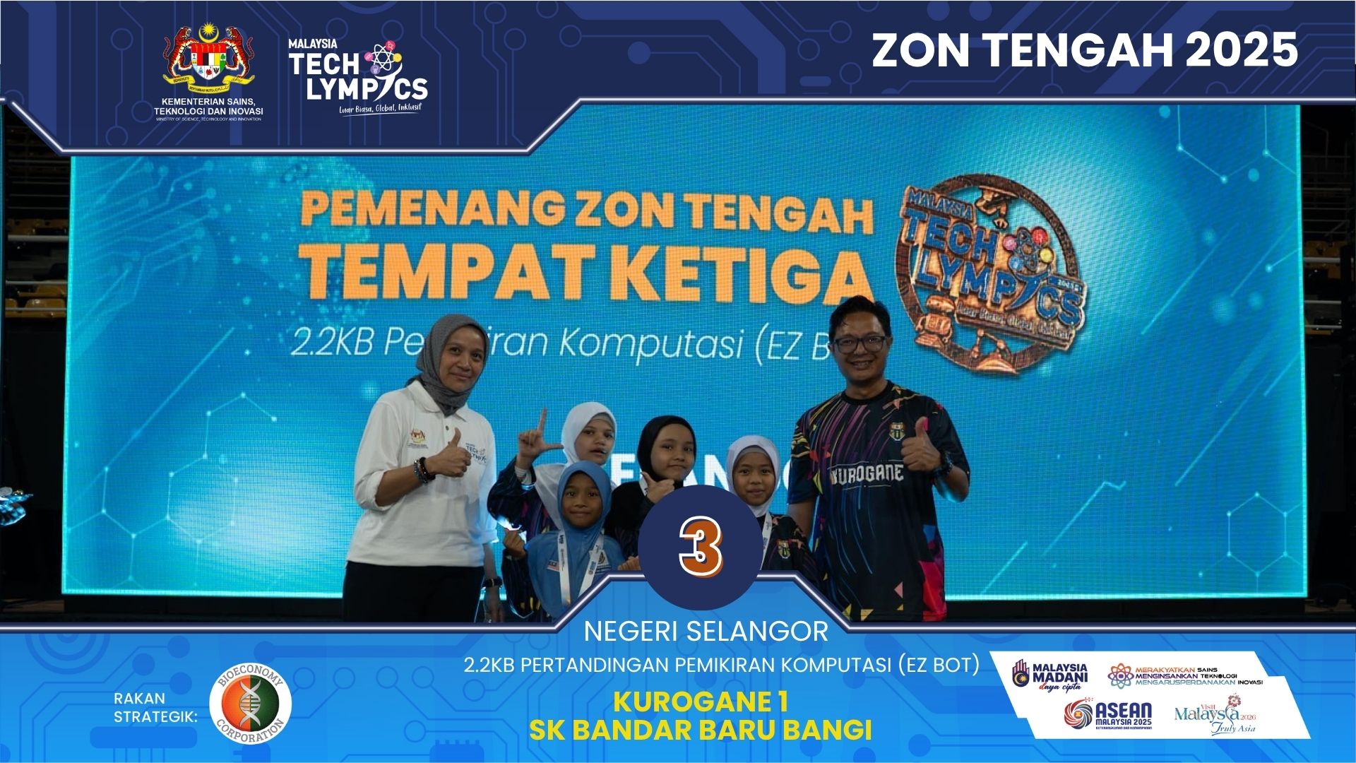 🏆 Tahniah kepada semua pemenang... - Malaysia Techlympics | Facebook