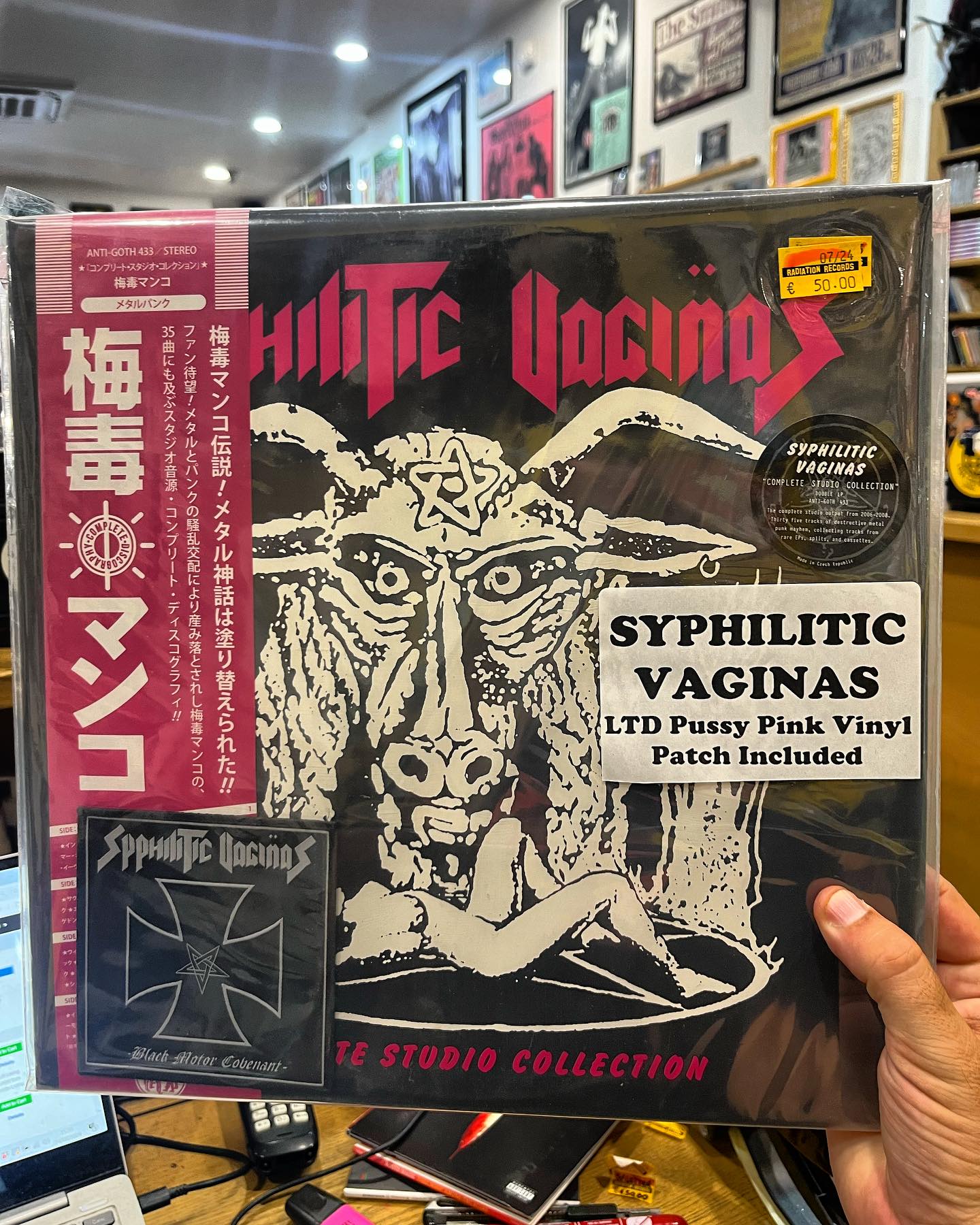 Syphilitic Vaginas Death Fre レコード gism ⚡️RARE⚡️ SYPHILITIC VAGINAS complete studio collection LP rare