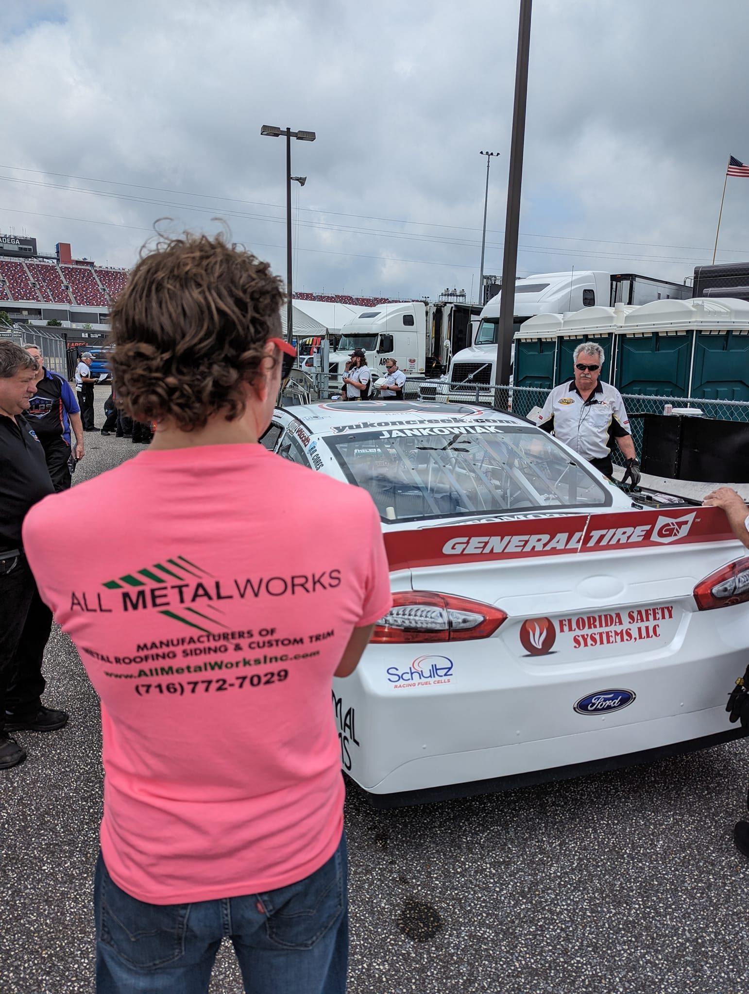 Andy J Racing - Day one at Talladega Superspeedway was a...