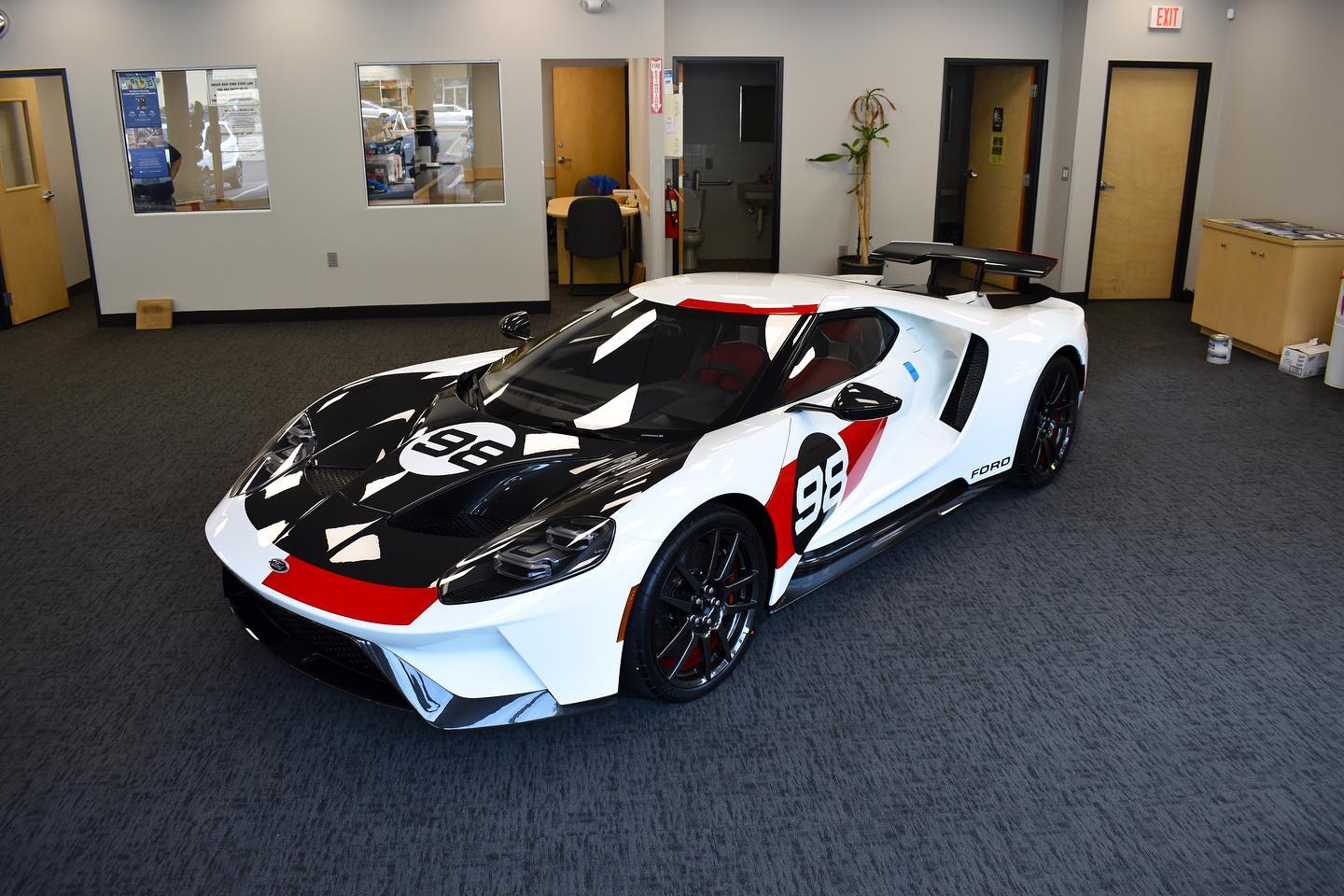 Did some redecorating in... Schultz Ford of West Haverstraw