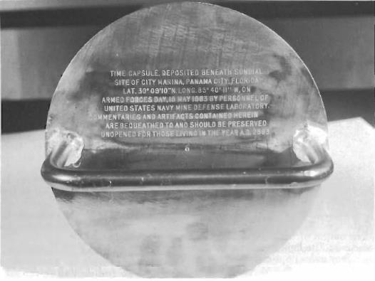 Naval - The inscription shown above is on the top of the 