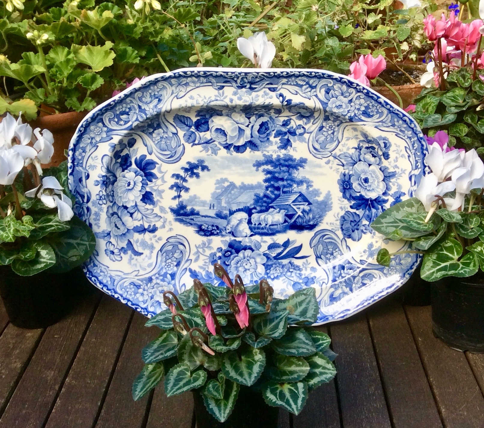 Transferware Collectors Club - Shown is a small platter from the ...
