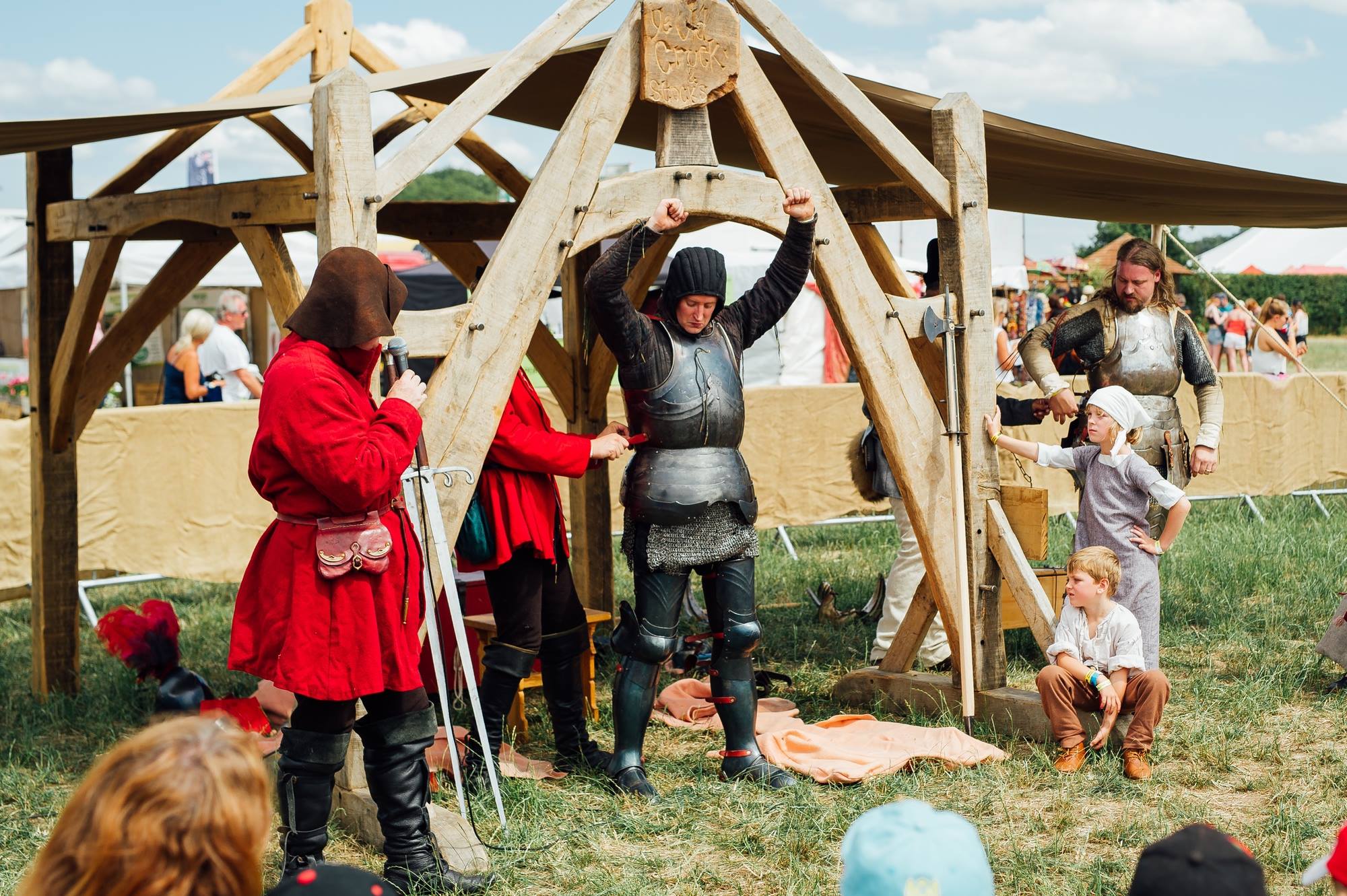 CarFest - Our Medieval Camp was a riot! Stepping back into...