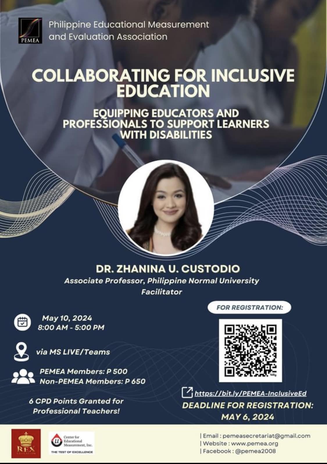 Save the date: CPD on Inclusive Education on May 10. You can still ...
