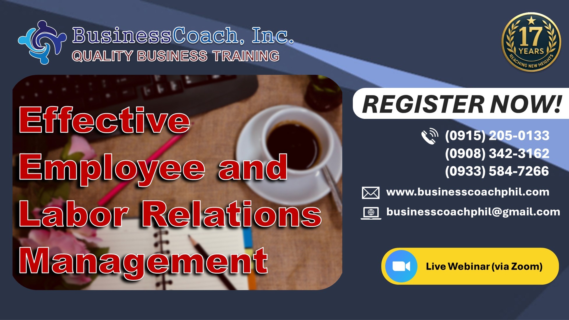 Webinar: Effective Employee and Labor Relations Management