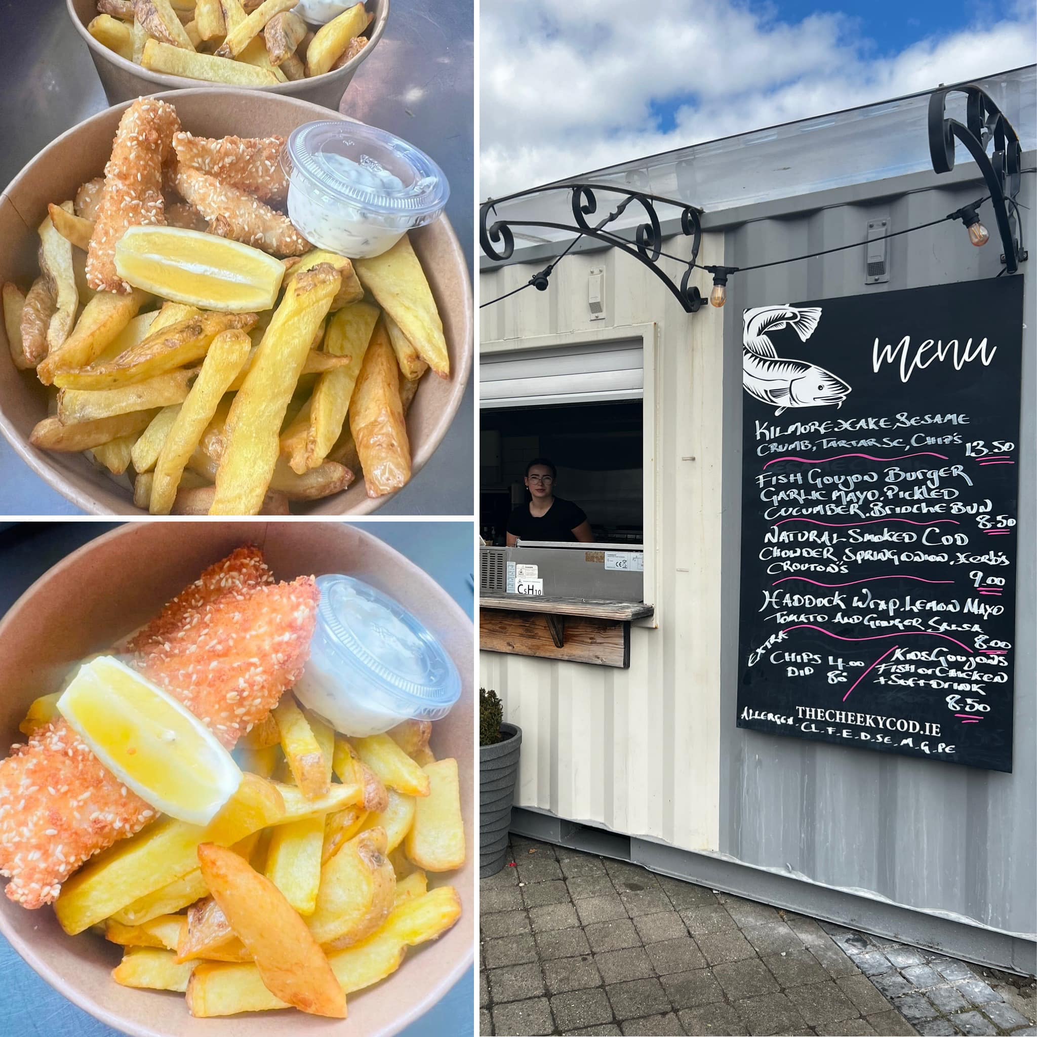 The Cheeky Cod - Windy on the quay, but we are here!!... | Facebook