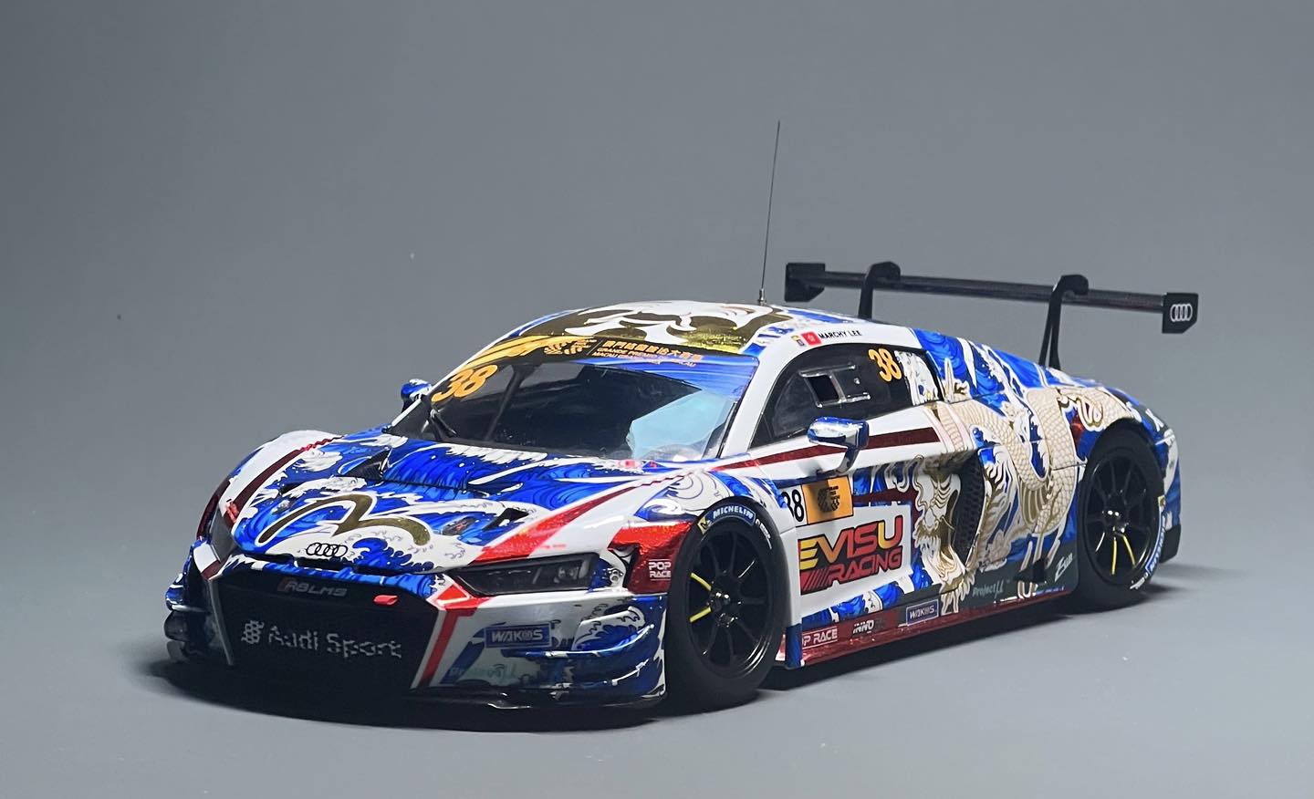 Tarmac Works Audi R8 LMS GT3 Evo II Kuromi Livery with Exclusive