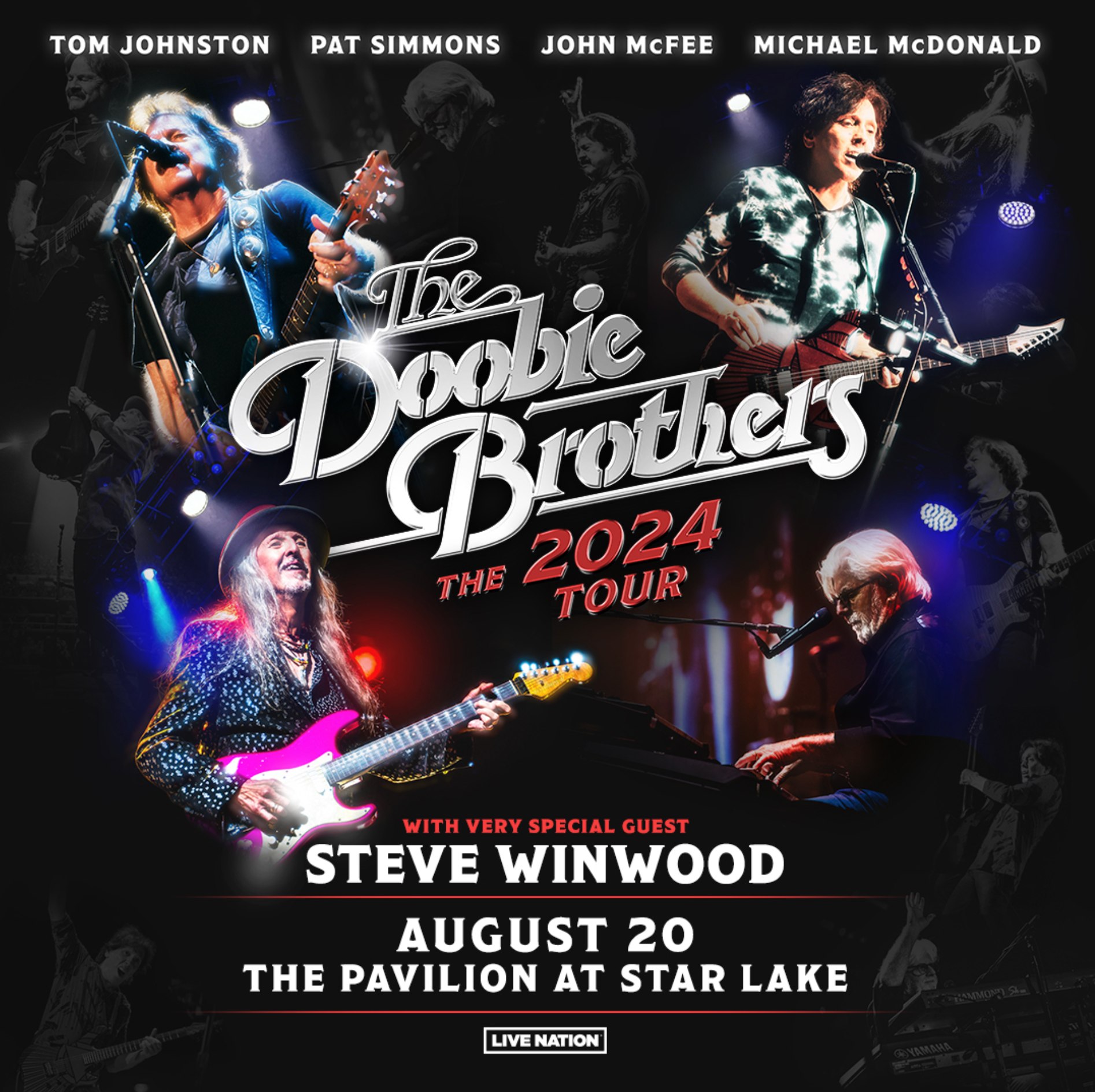 Tickets are available now for The Doobie Brothers on The 2024 Tour