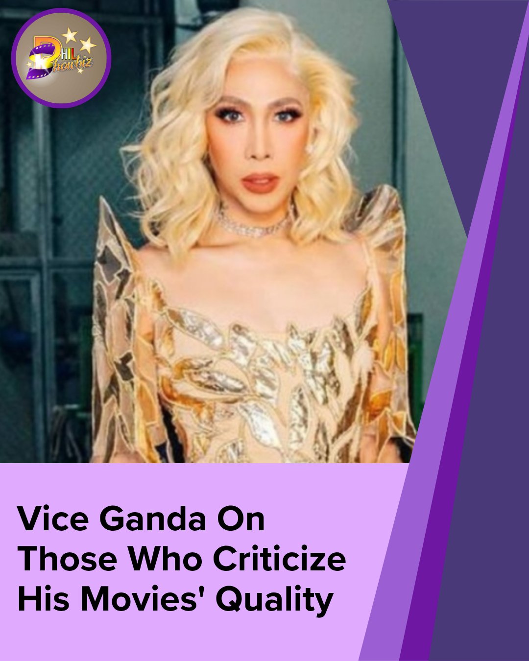 🎬💬 Vice Ganda claps... - Philippine Celebrities - PhilShowbiz | Facebook