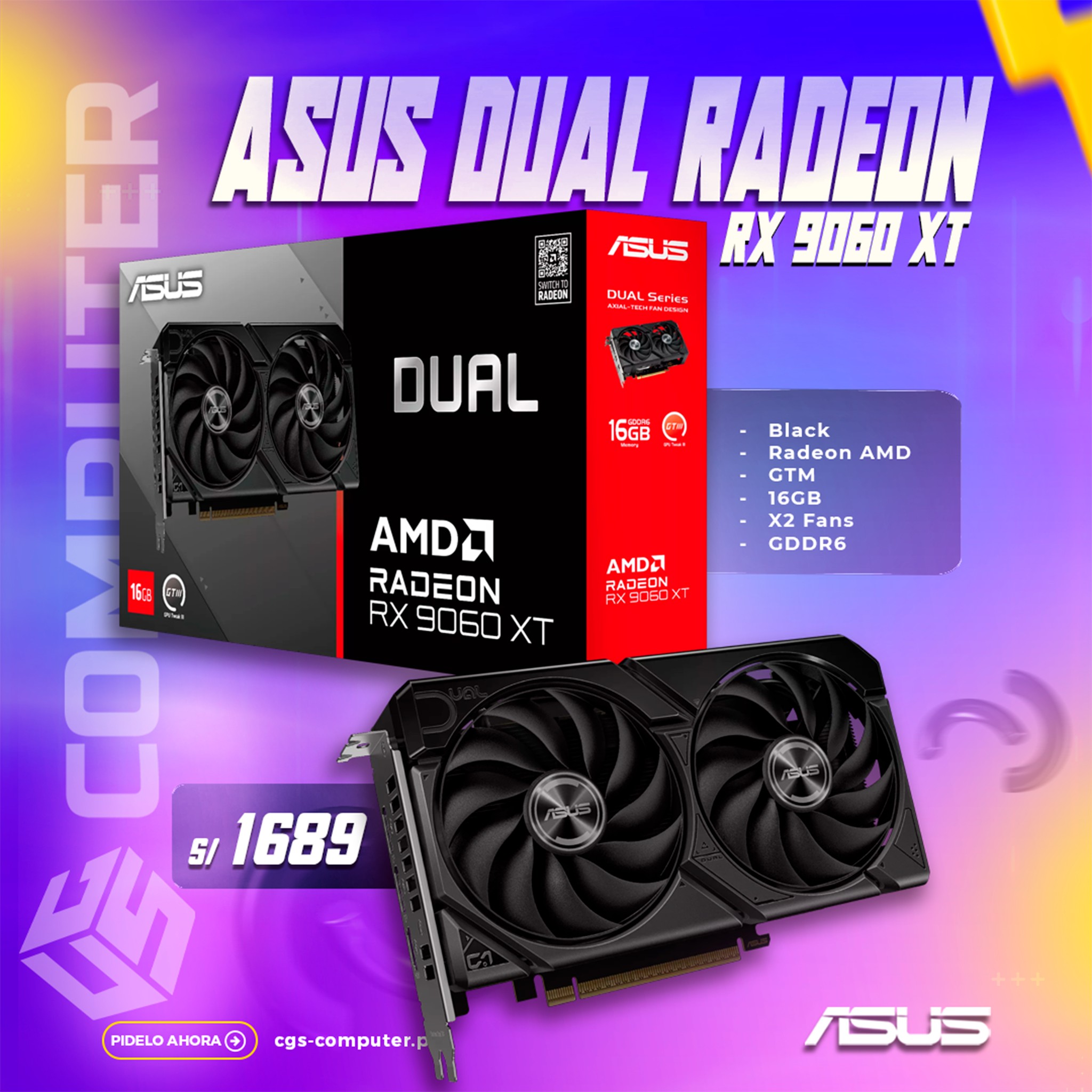CGS Computer - ¡El poder indomable de AMD Radeon llega a... | Facebook