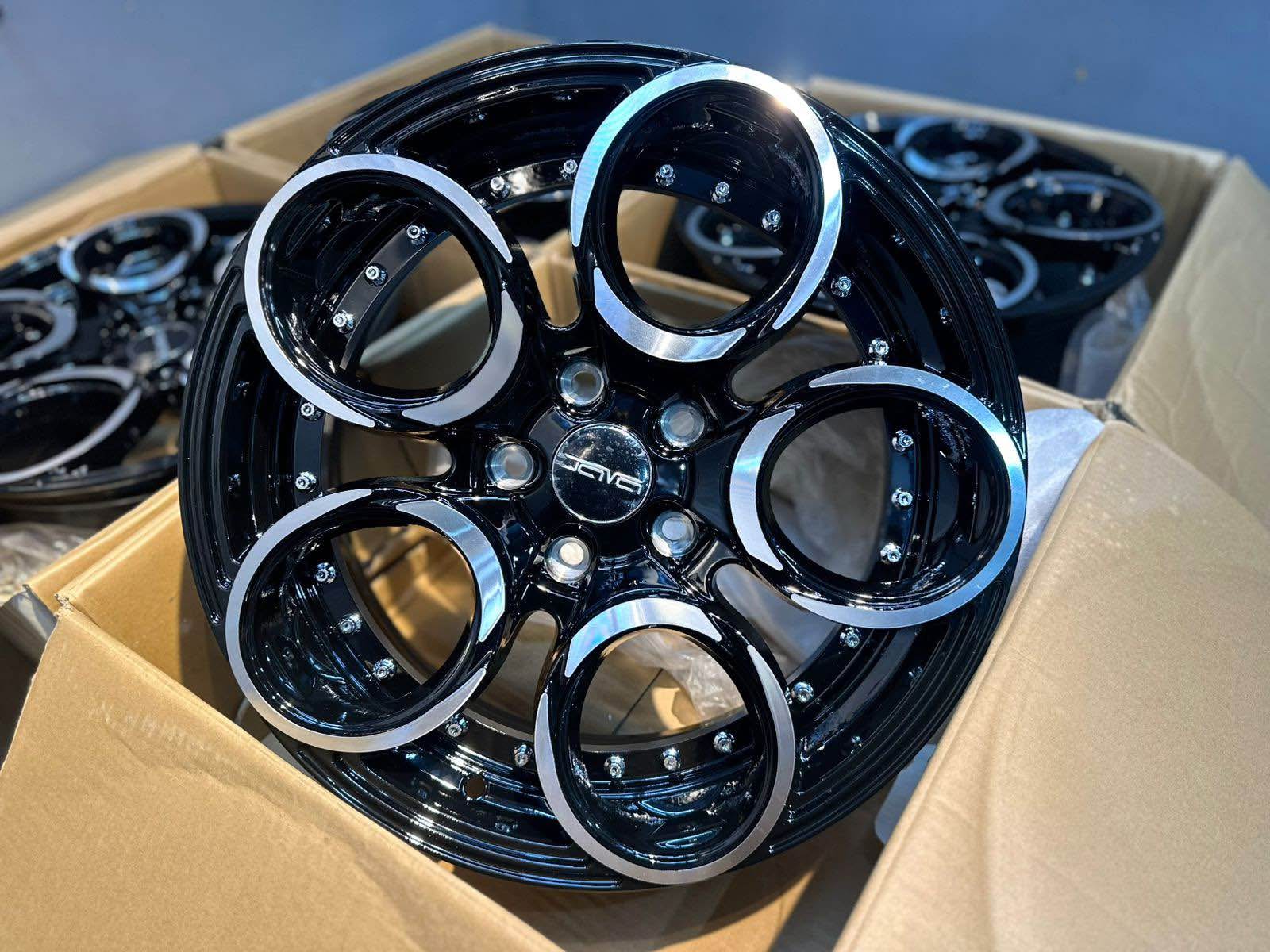 Java 17 inch 5 Hole 114 PCD latest design Alloy wheels Brand new - Car ...