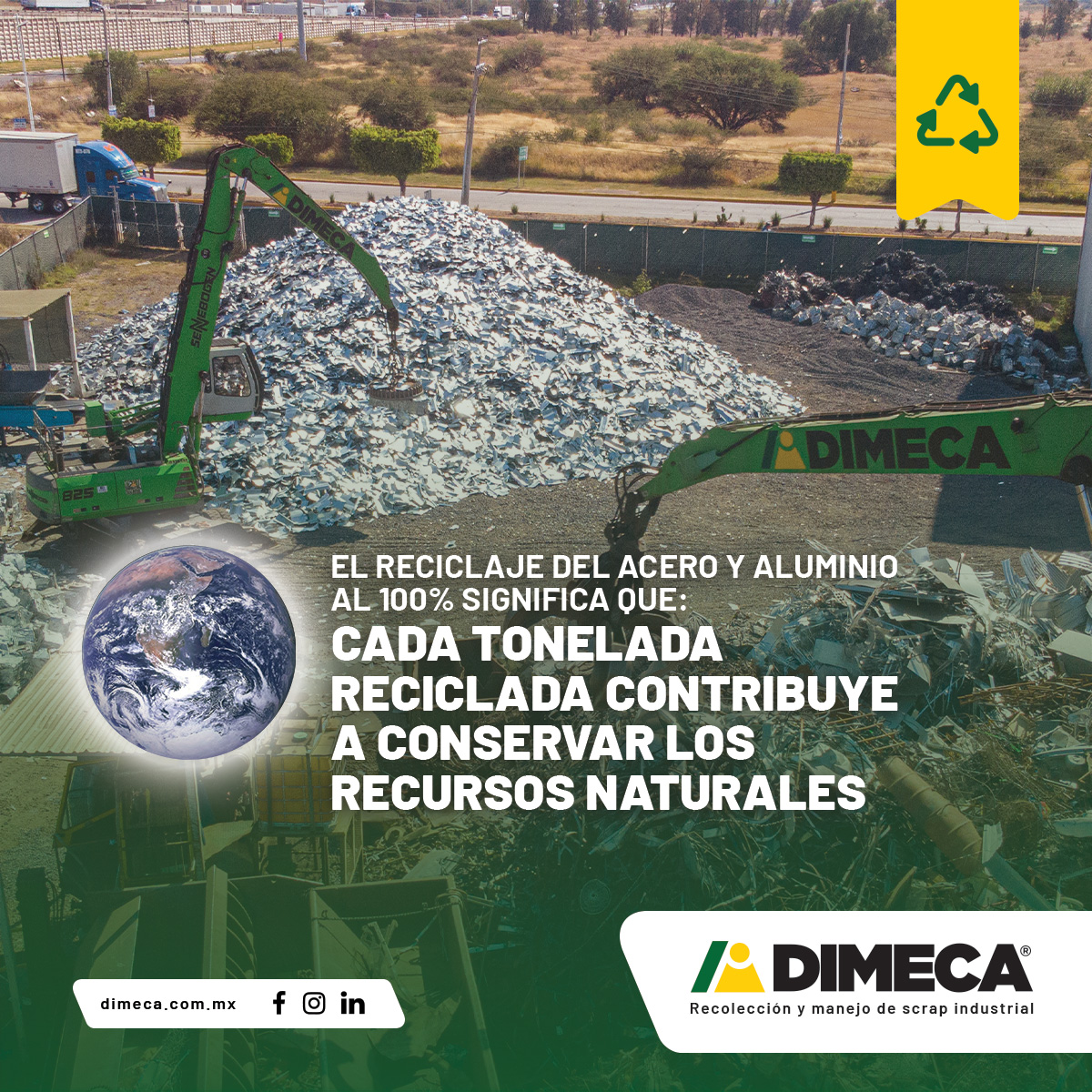 Dimeca - 🤔 🤔 ¿Cuáles son los beneficios de reciclar el...