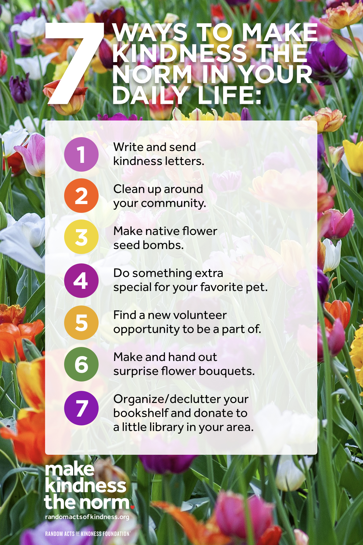 The Random - 🌸 Embrace the spirit of spring with these kindness ideas ...