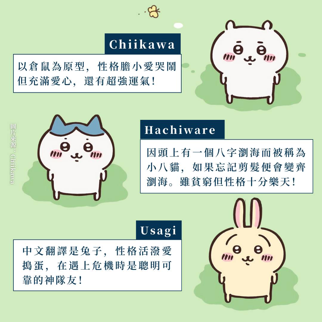 Pinkoi - \ 大熱卡通 Chiikawa 你又分唔分得清？ / Chiikawa 近排討論度超高...