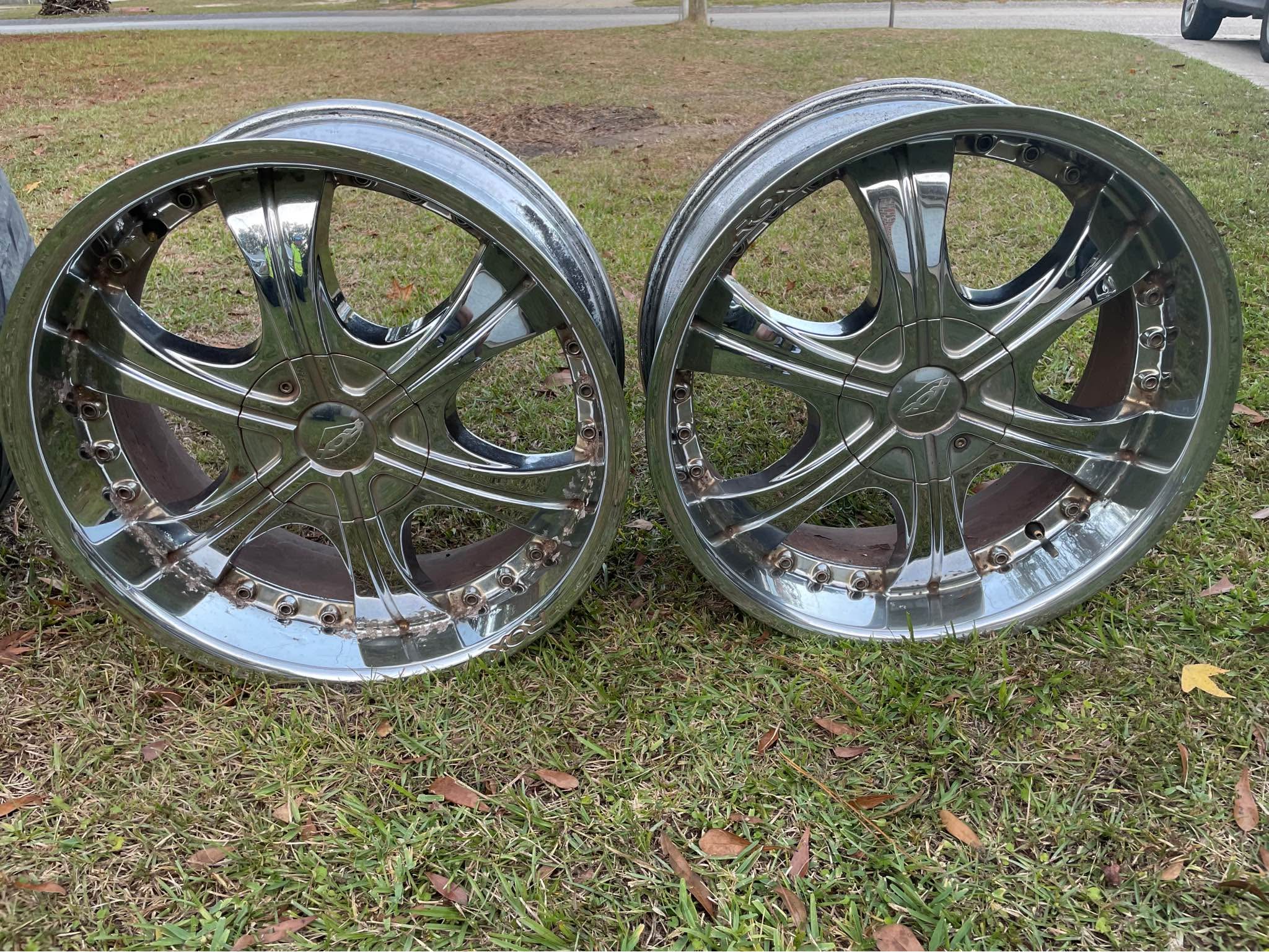 Rox 20inch Chrome wheels - Car Wheels, Tires & Parts - Mobile, Alabama ...