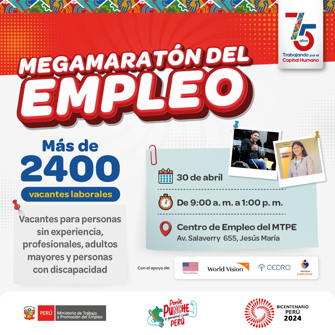 😍🤓... - Ministerio de Trabajo y Promoción del Empleo del Perú | Facebook