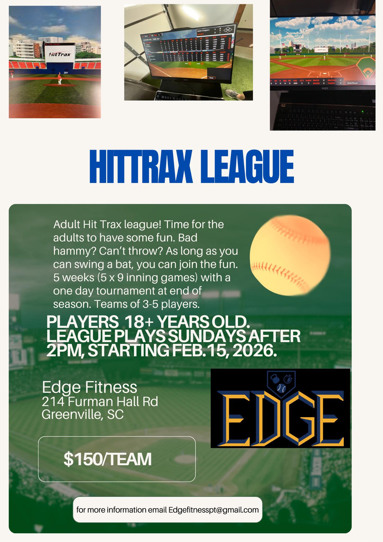 Edge Fitness GVL | Greenville SC