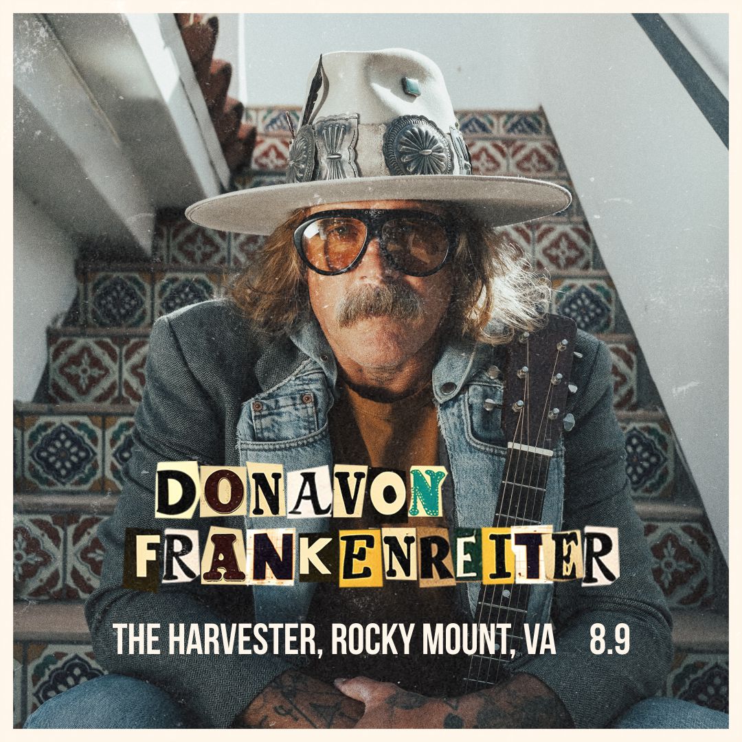 Donavon Frankenreiter is coming up on SUN 23 NOV, and opening for