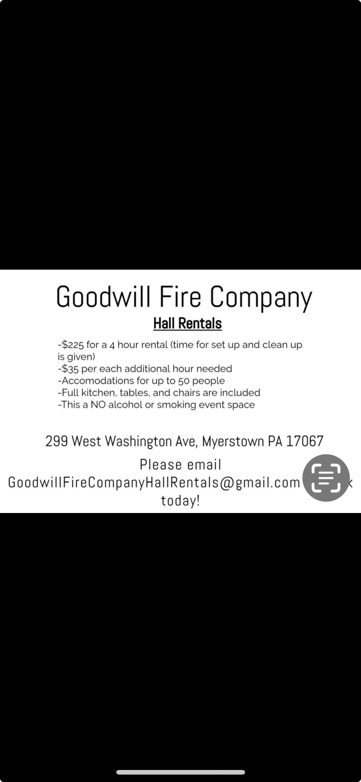 Goodwill Fire Company No. 1 of Myerstown