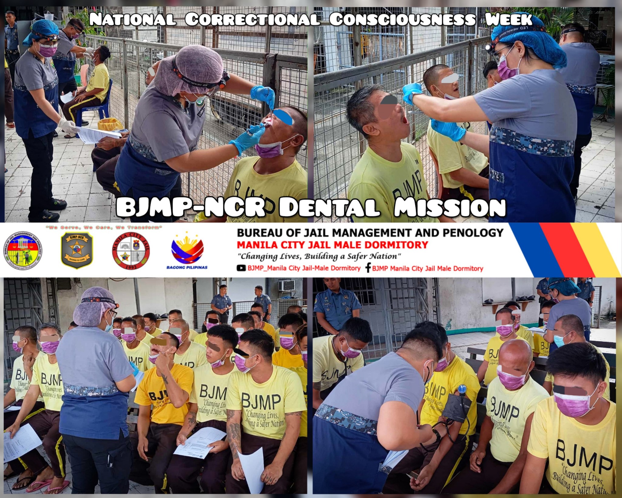 BJMP-Manila - BJMP-NCR Conducts Dental Mission Manila, Philippines ...