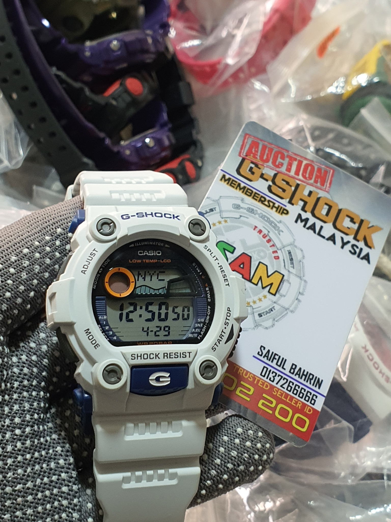 Used CASIO G-SHOCK G-7900A-7JF for sale