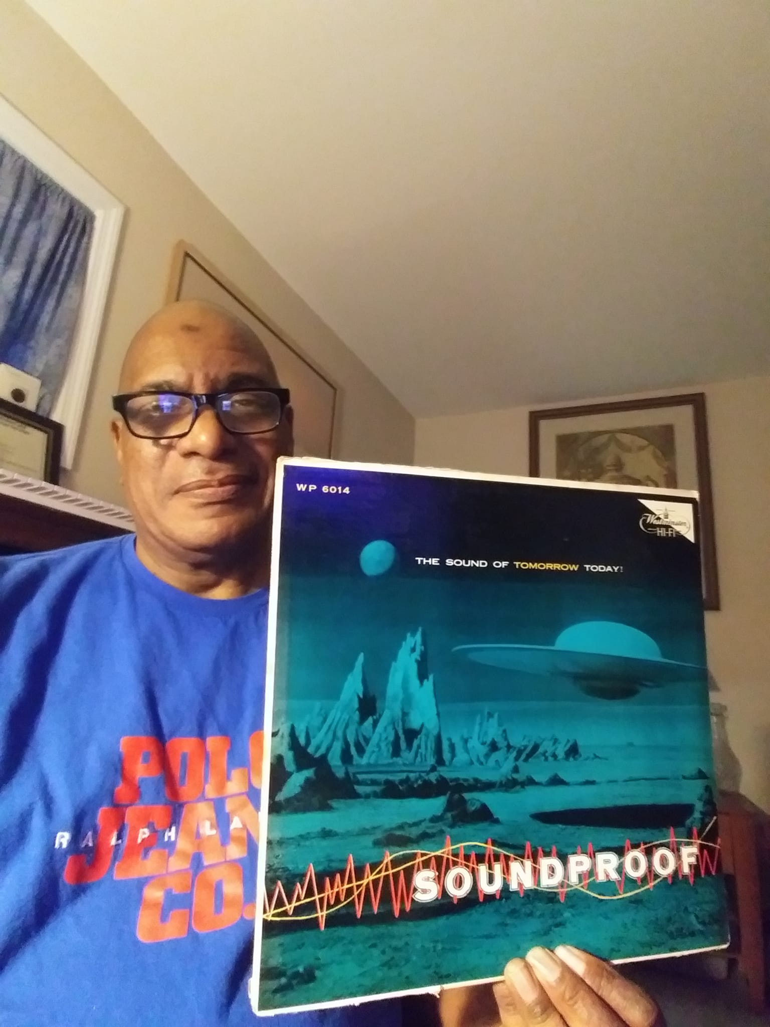 Vintage album covers from Soundproof and Atlantis