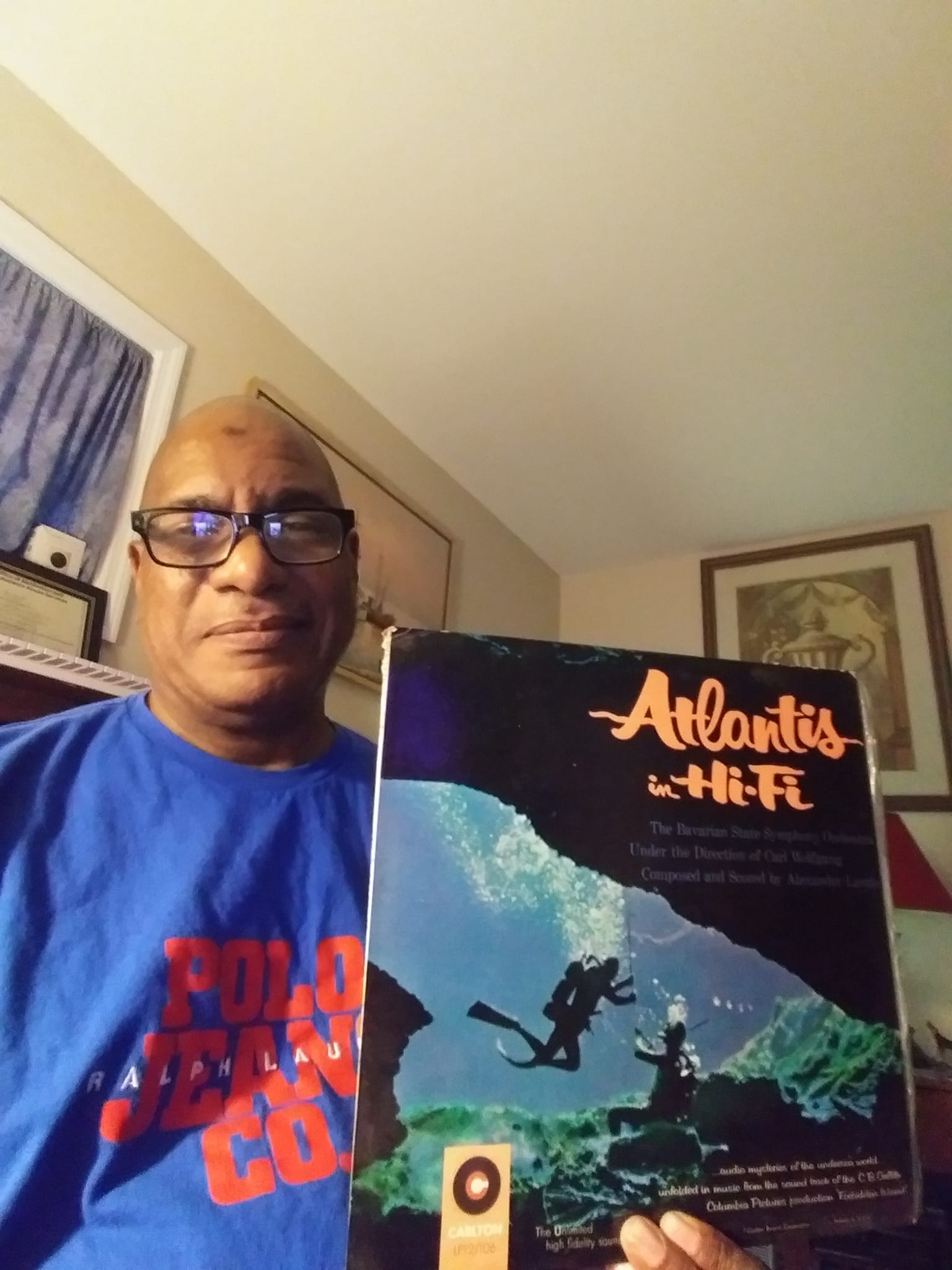 Vintage album covers from Soundproof and Atlantis