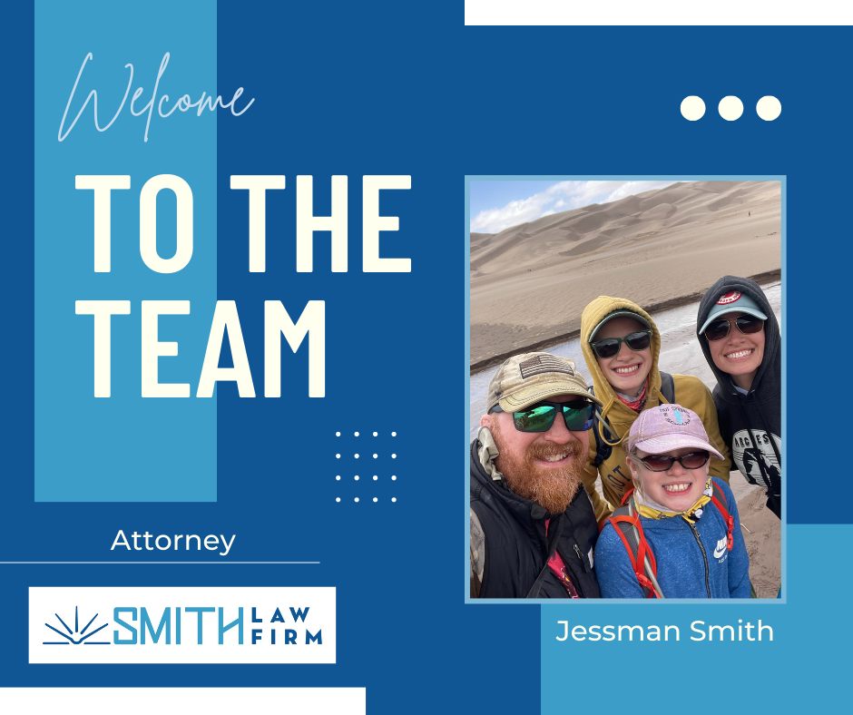 Please help us welcome Jessman Smith... - Smith Law Firm, PLC | Facebook