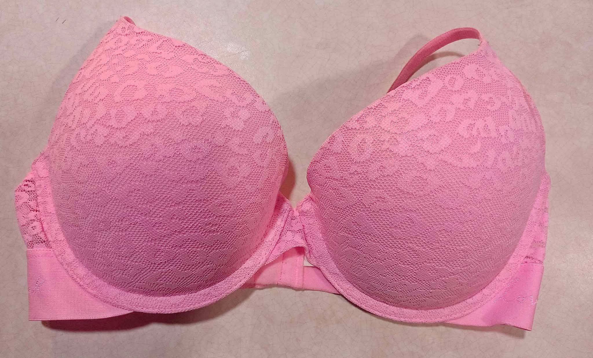Victoria’s Secret Pink 32D Wear Everywhere Push-Up Bra Dusty Pink ...