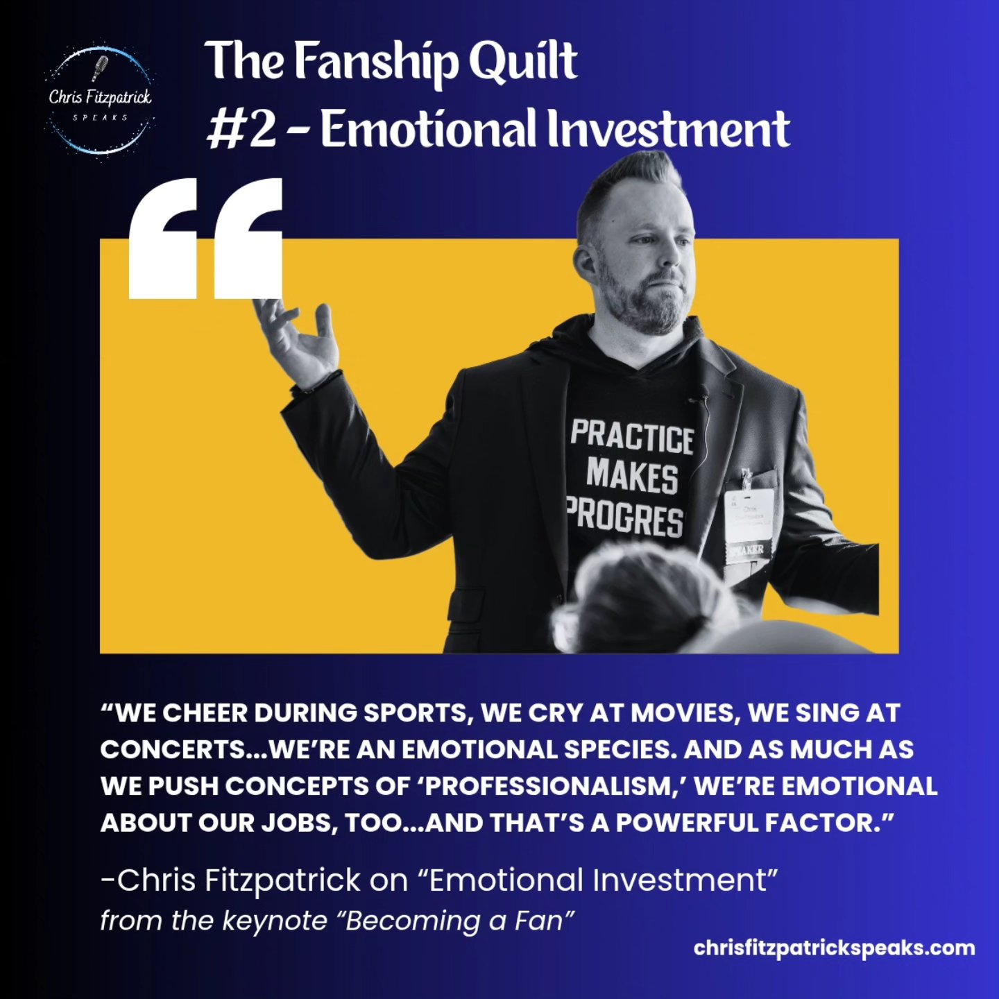Chris Fitzpatrick - Professional Speaker