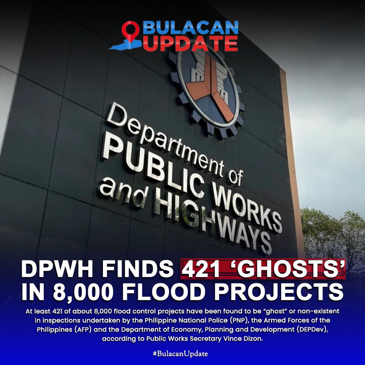 Bulacan Update - DPWH, nakadiskubre ng 421 ‘ghost... | Facebook