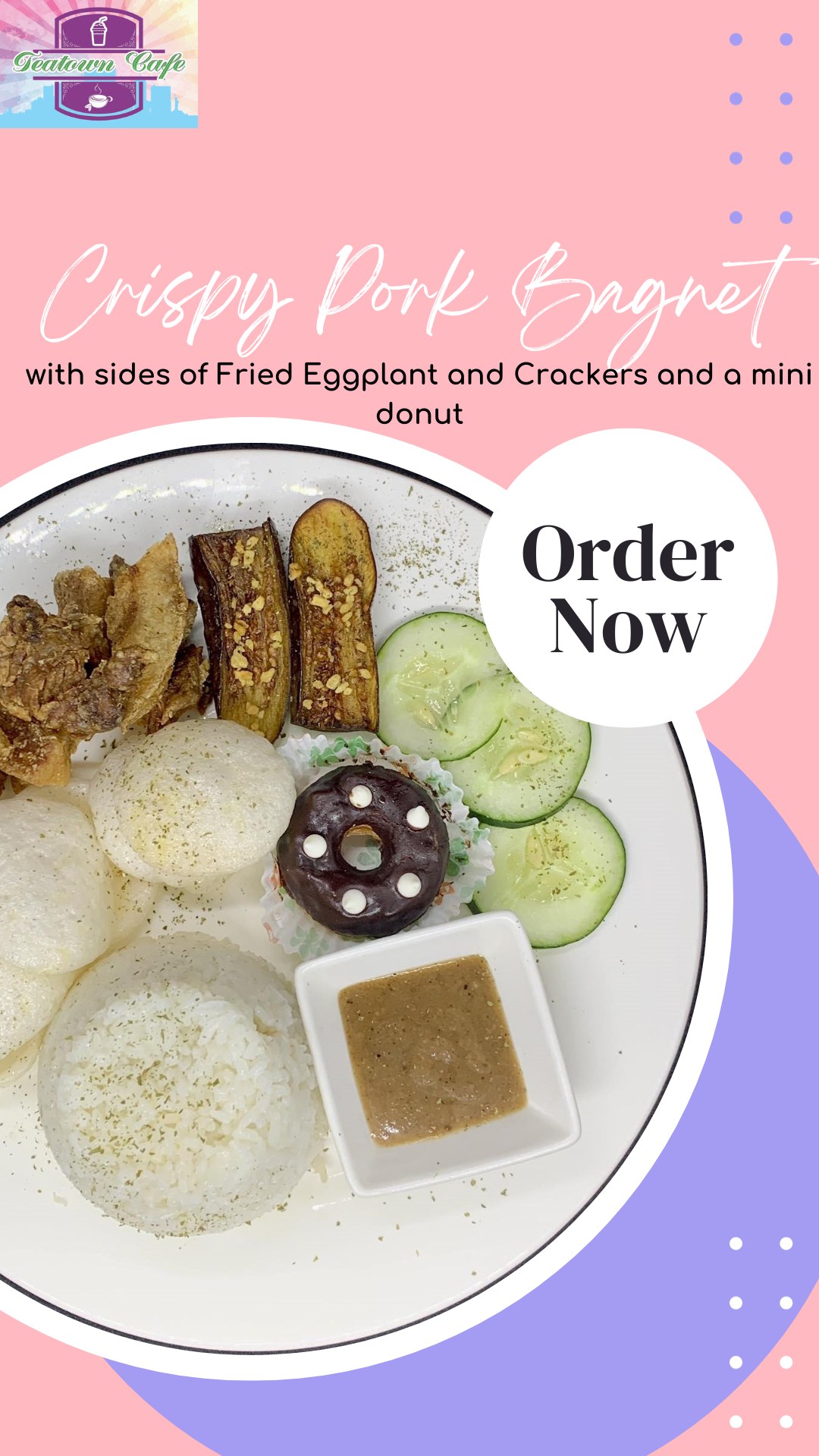 Teatown - Crispy pork bagnet is a Filipino dish known for its deep ...