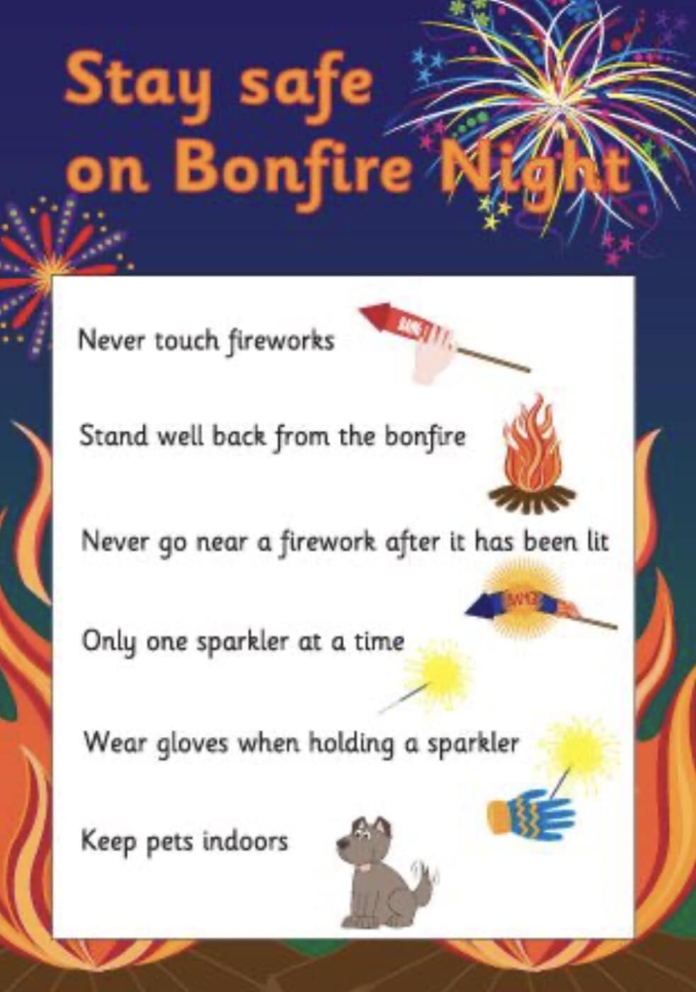 Standens Barn - 💥 Stay Safe on Bonfire Night 💥