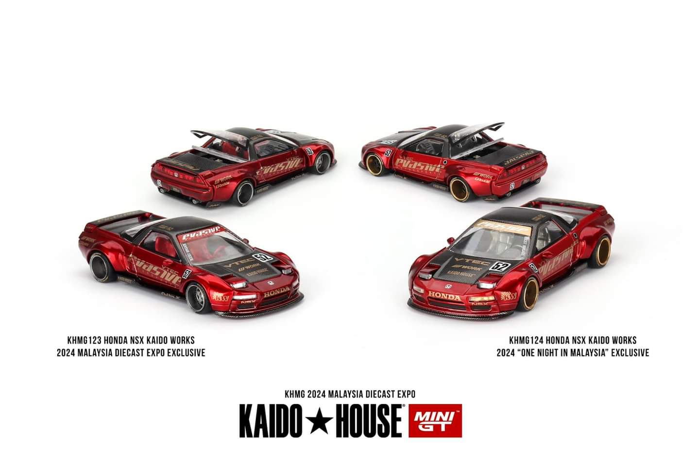 Kaido House exclusive models for Malaysia Diecast Expo 2024