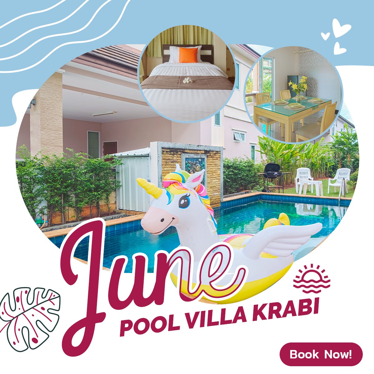 🏞️ June Pool Villa @Krabi June... - June Pool Villa Krabi